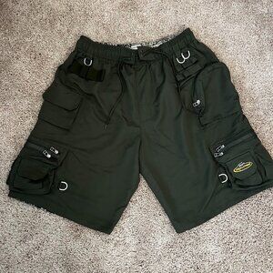 Team REALTREE 7 D-Rings 12 Pockets 10 Cartridge Slots Shorts Size L